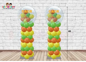 6ft Customized Balloon Column