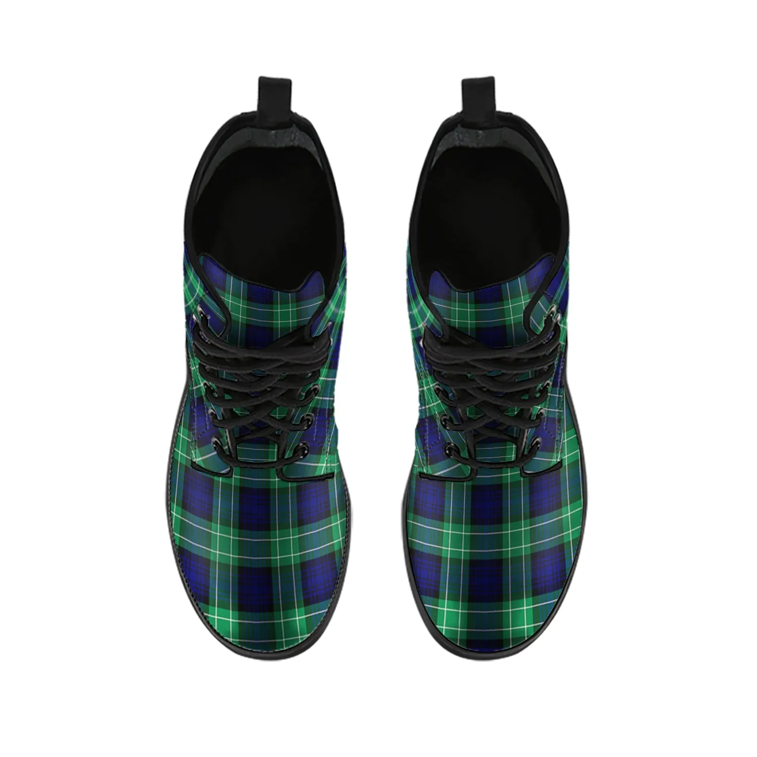 Abercrombie Tartan Leather Boots