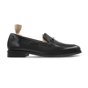 Abigale - Men's Black Calf Leather Loafer