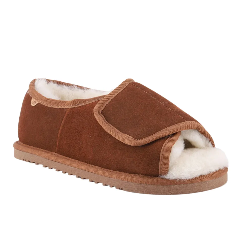 APMA Open Toe Slip On Slippers