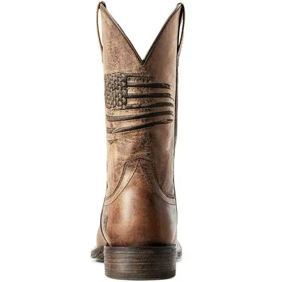 Ariat Men's Circuit Patriot Western Boot Square Toe 10029699