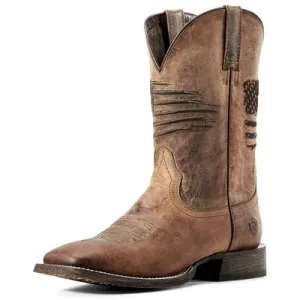 Ariat Men's Circuit Patriot Western Boot Square Toe 10029699