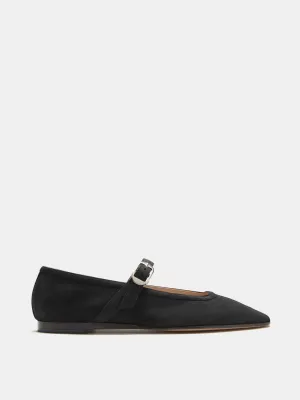 Ballet Mary Jane / Black Suede