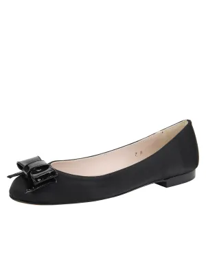 Bass Satin Ballet Flat