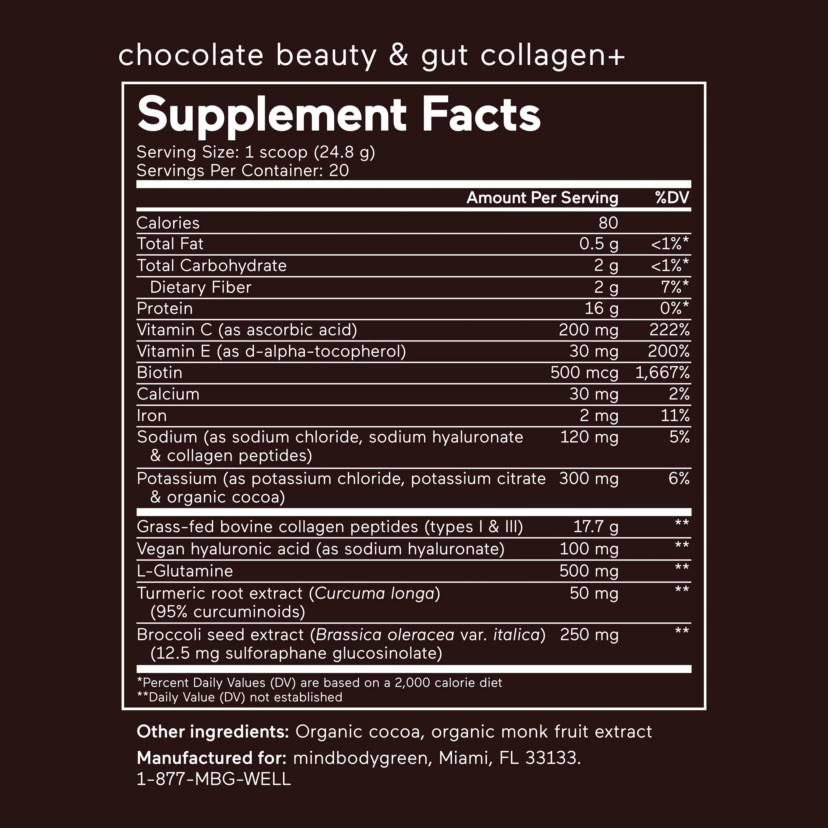 beauty & gut collagen  powder