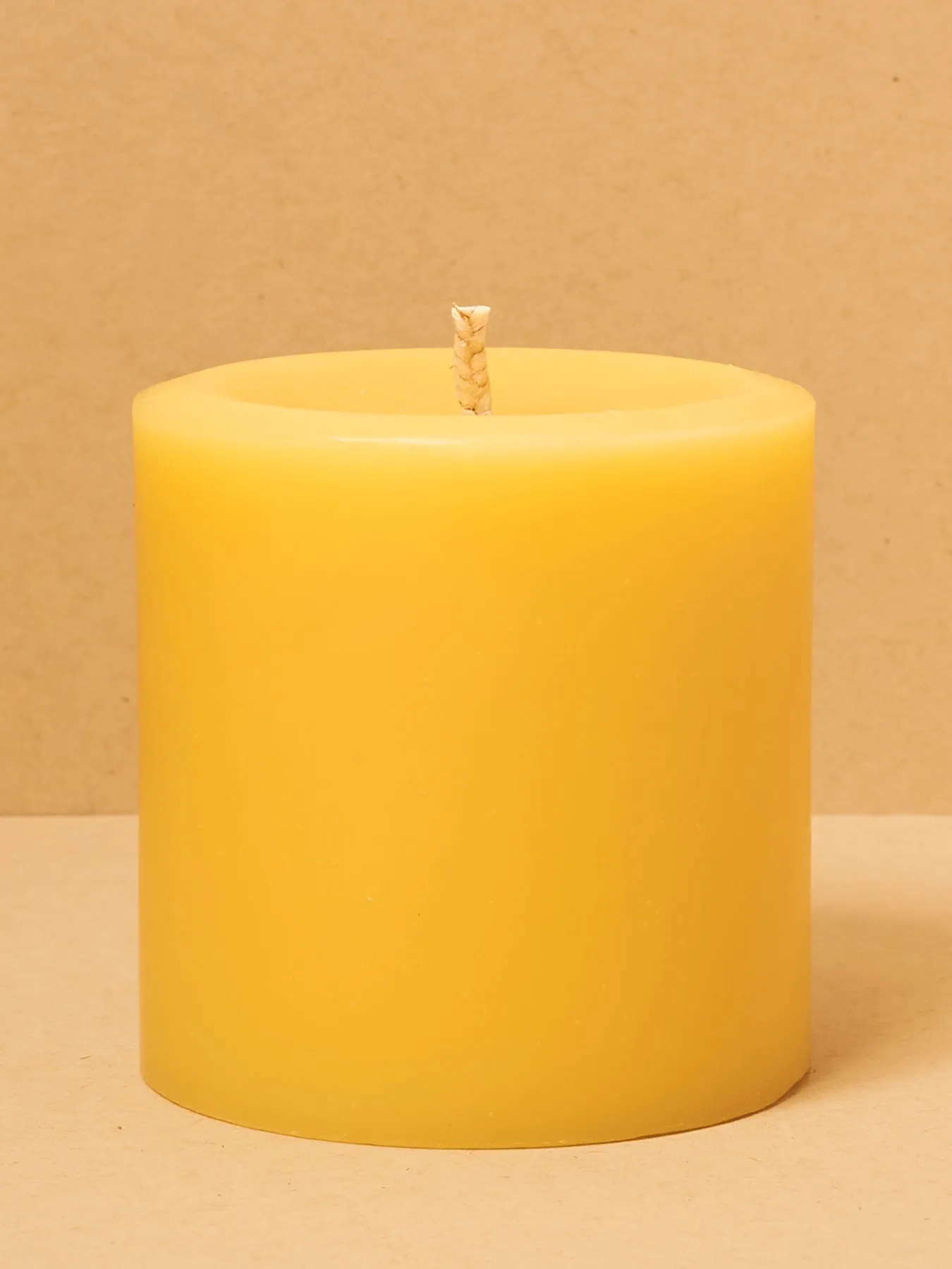 Beeswax Pillar - Short