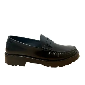 Black Logo Loafers - 7