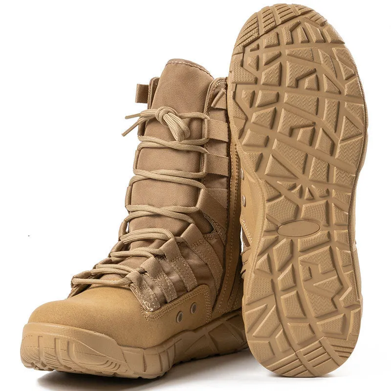 Boots Lightweight New High Top Combat Green Desert