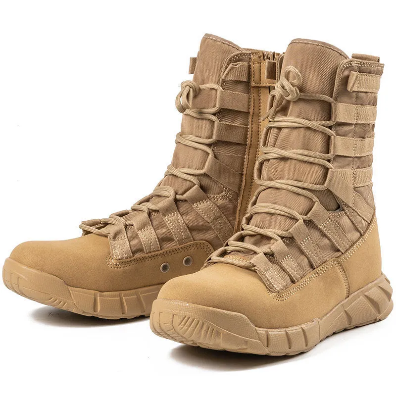 Boots Lightweight New High Top Combat Green Desert