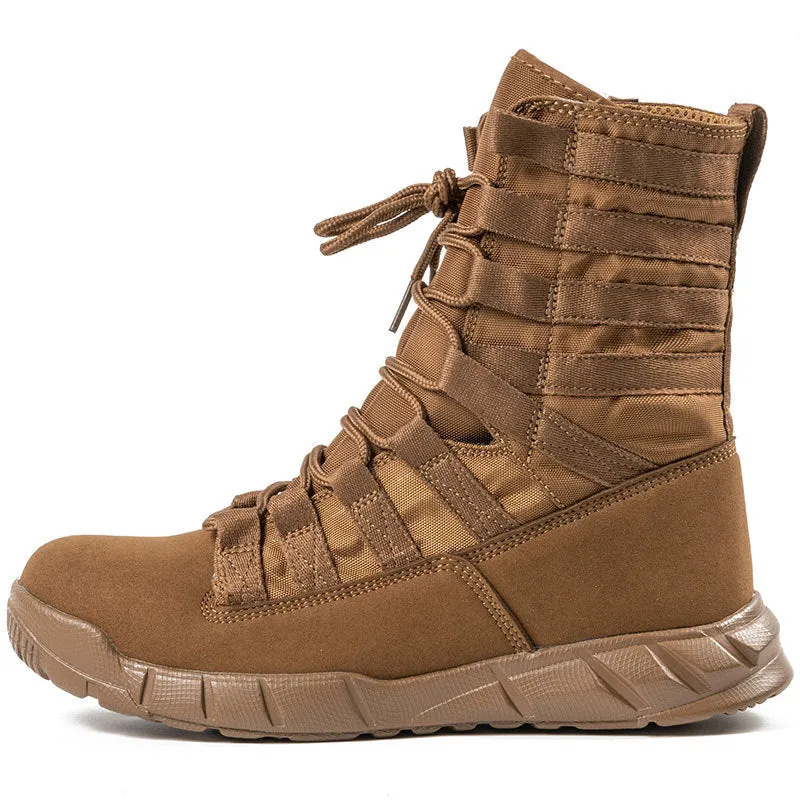 Boots Lightweight New High Top Combat Green Desert