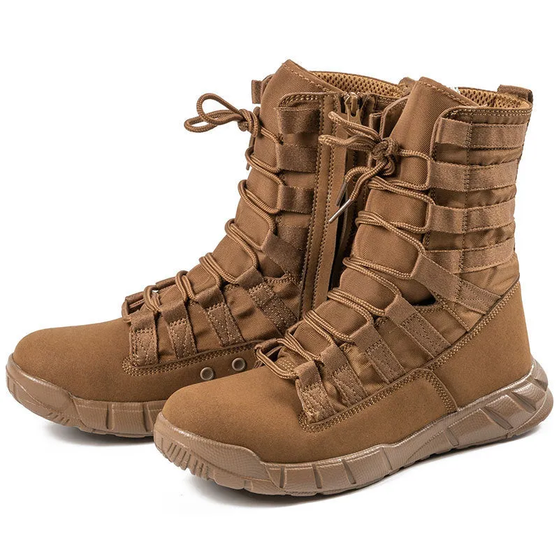 Boots Lightweight New High Top Combat Green Desert