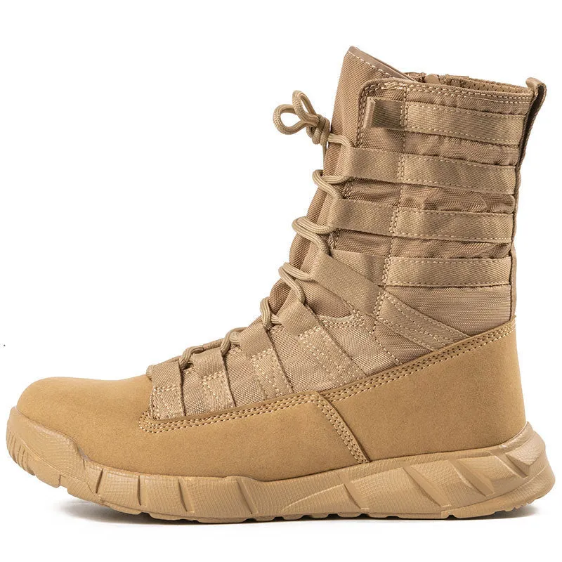 Boots Lightweight New High Top Combat Green Desert