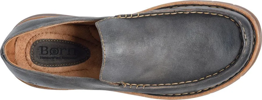 'Born' Men's Baylor Slip On - Dark Grey