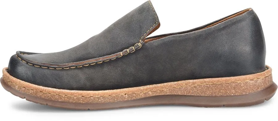 'Born' Men's Baylor Slip On - Dark Grey