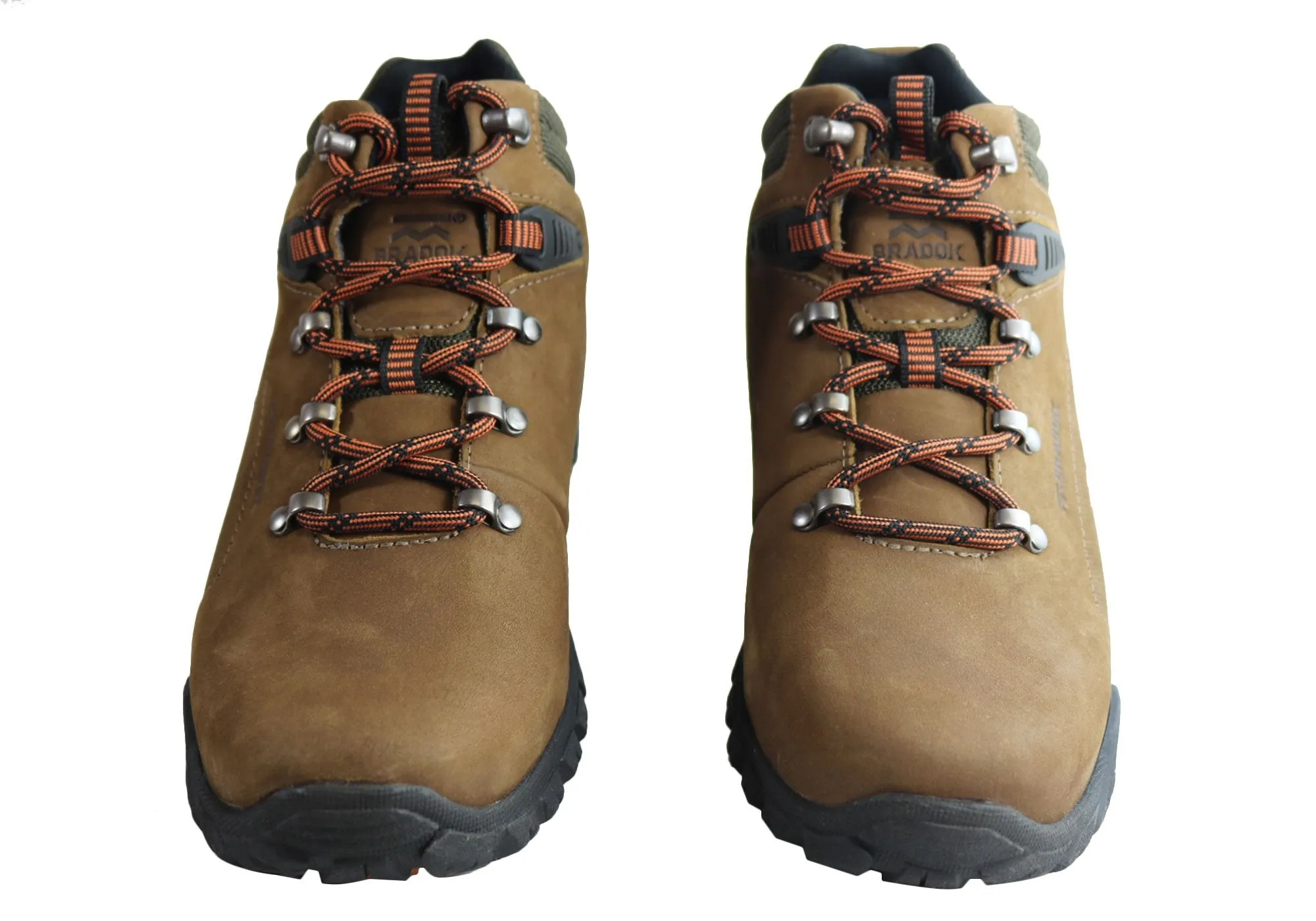 Bradok Zion M Mens Comfortable Leather Hiking Boots Made In Brazil