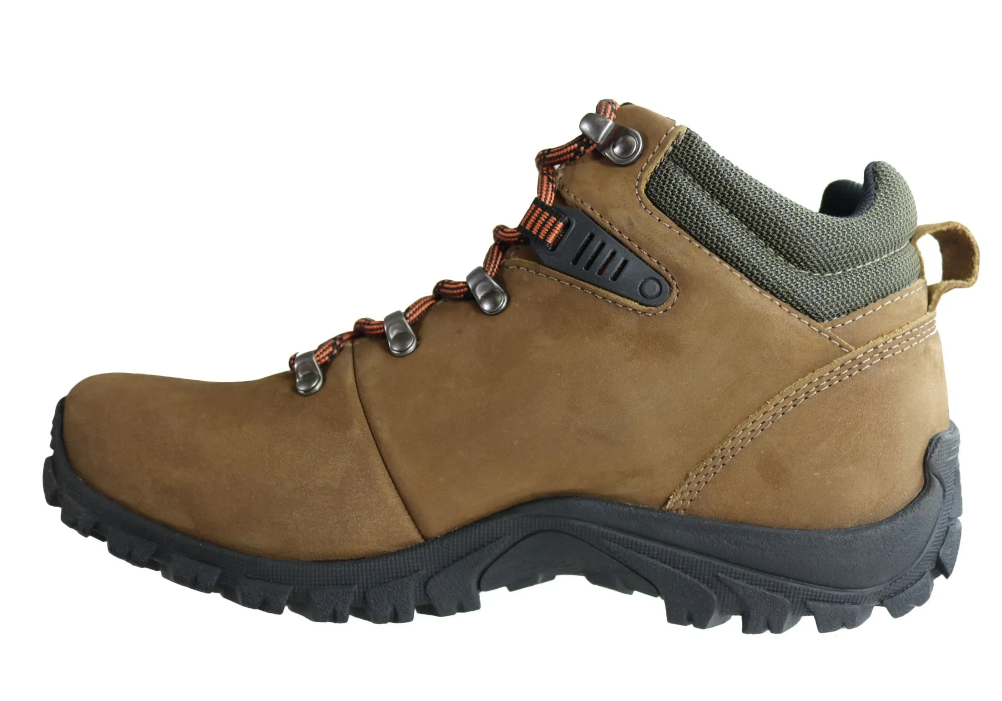 Bradok Zion M Mens Comfortable Leather Hiking Boots Made In Brazil