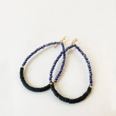 Caracol Earring 2524-NAV Navy Combo