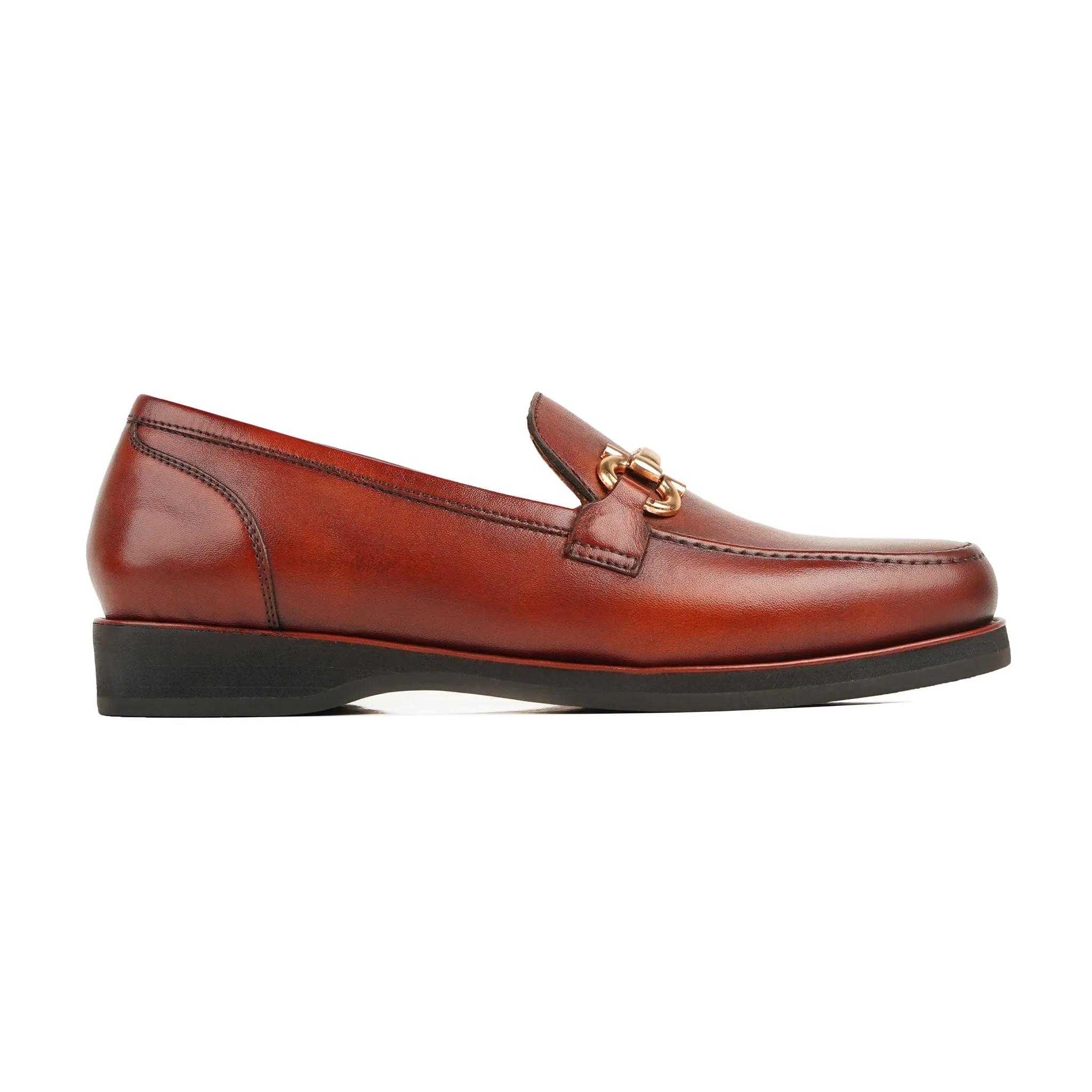 Cesena - Men's Oxblood Calf Leather Loafer