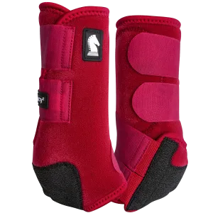 Classic Equine Legacy2 Front Support Boots Crimson