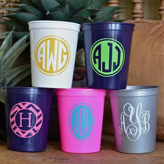 Colorful Customized Stadium Cups