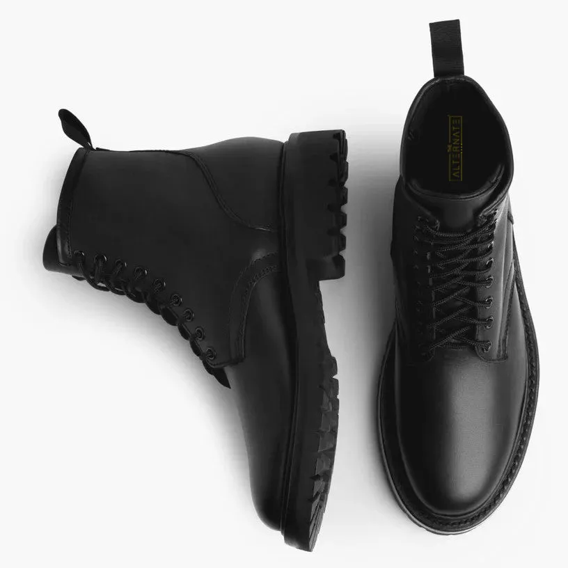 COMBAT BOOTS-BLACK