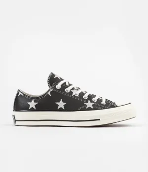 Converse CTAS 70's Ox Archive Print Leather Shoes - Black / Egret / White