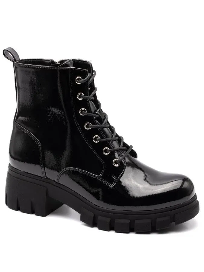 Corkys Cray Black Combat Boots