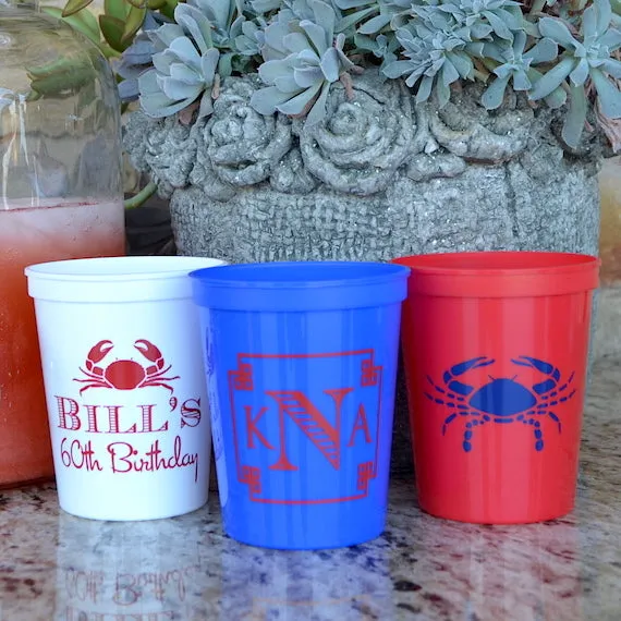 Customized Dirty Thirty Stadium Cups