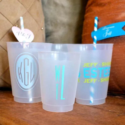 Customized Frost Flex Party Cups