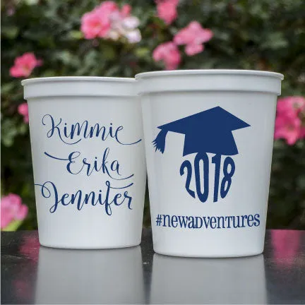 Customized Graduation Party Stadium Cup