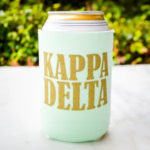 Customized Greek Can Cooler Favors