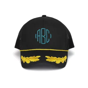 Customized Monogram Marine Trucker Cap