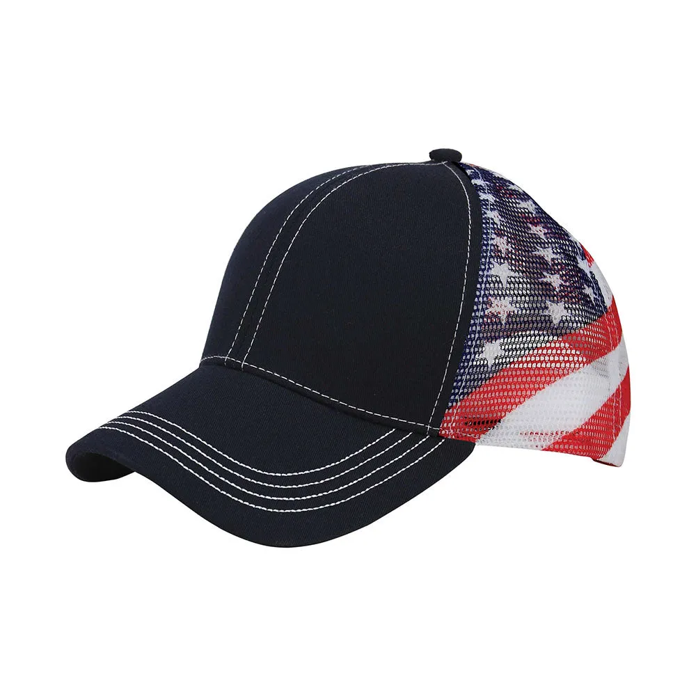 Customized Patriot Trucker Cap