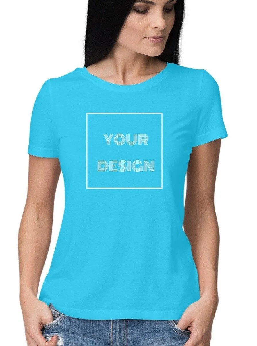 Customized T Shirt for Women D100