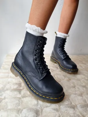 DR. MARTENS 1460 PASCAL BLACK VIRGINIA