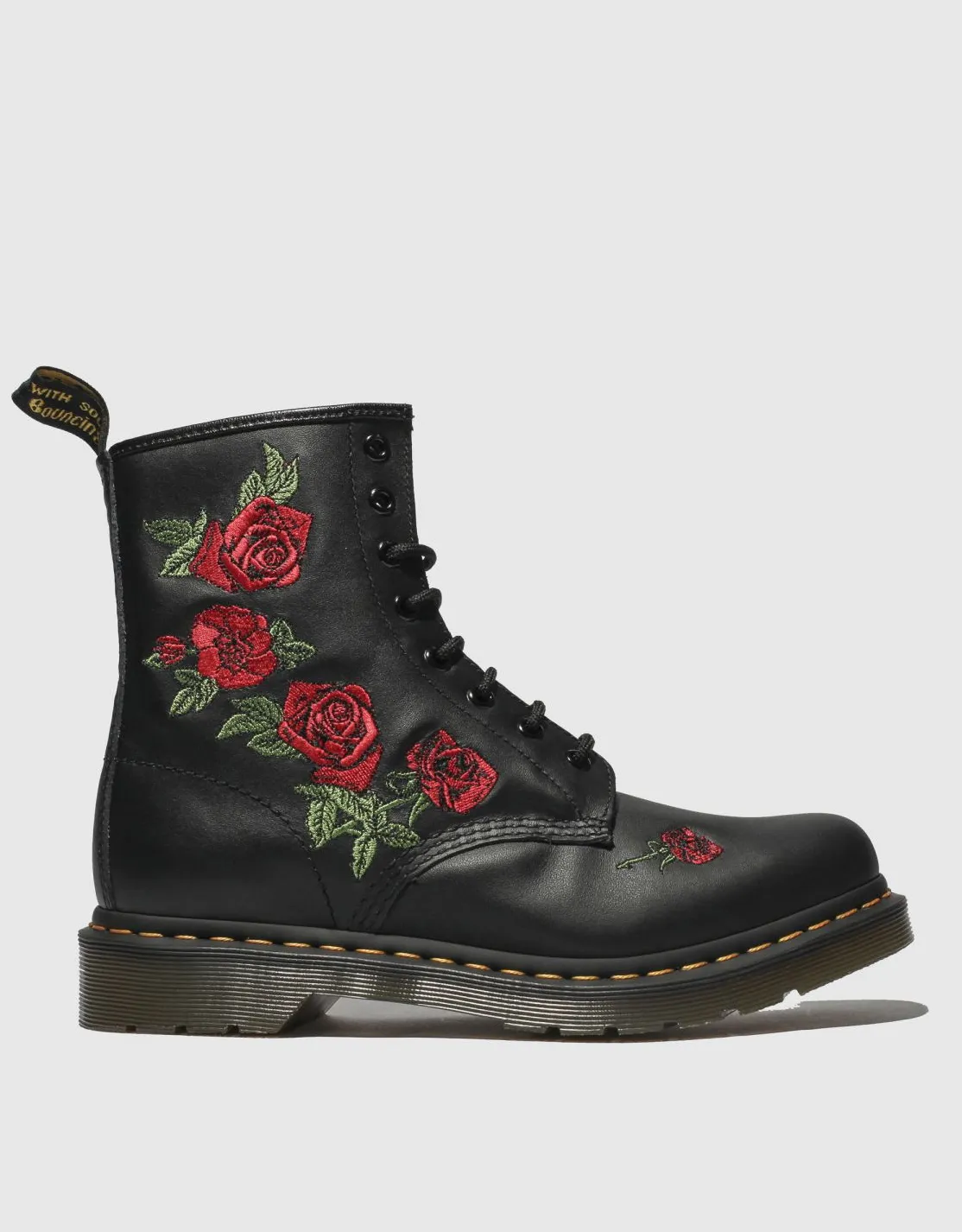 DR. MARTENS 1460 VONDA RED ROSE