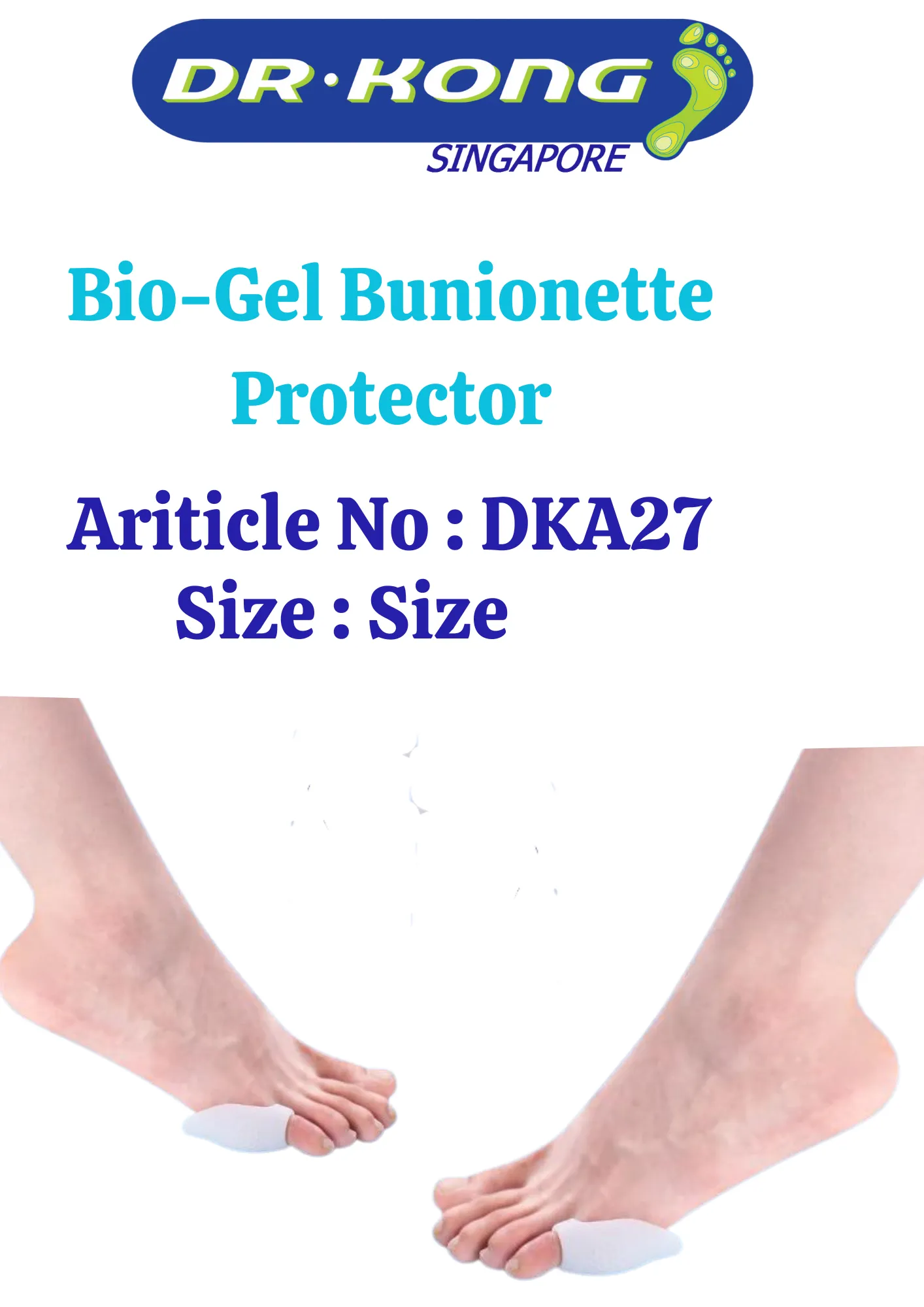 DR.KONG BIO-GEL BUNIONETTE PROTECTOR ACCESSORIES DK-DKA27-F