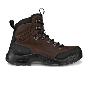 ECCO Offroad Waterproof High Hiking Boot (Men) - Black/Mocha