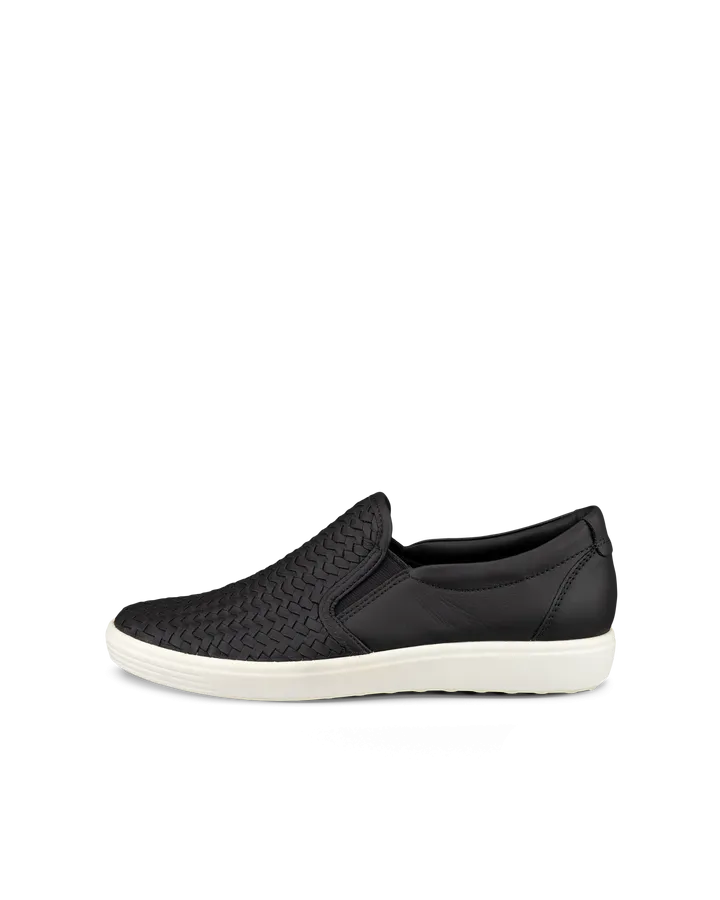 Ecco Women's Soft 7 Slip-On - Black