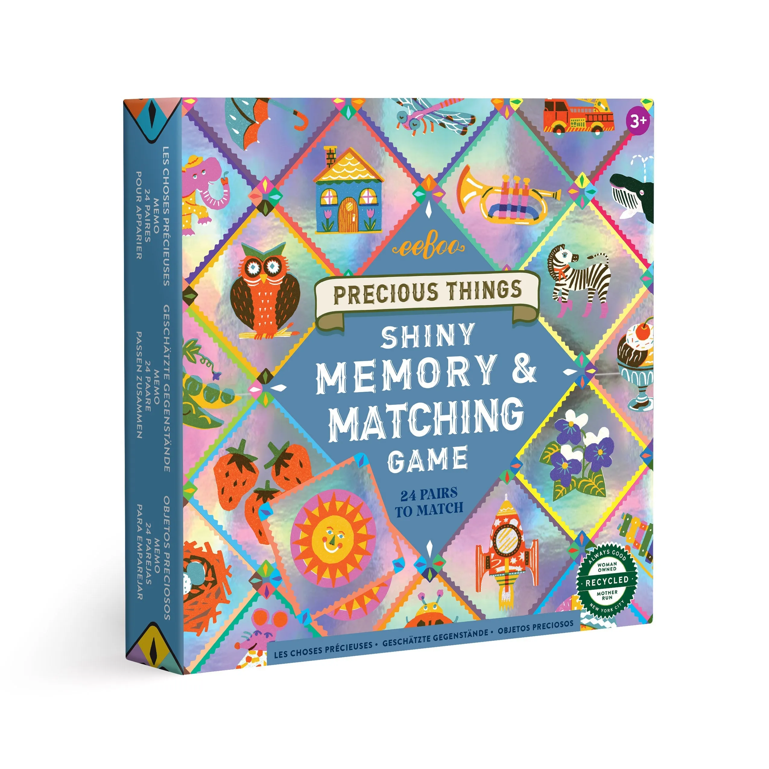 eeBoo Precious Things Memory Matching Game