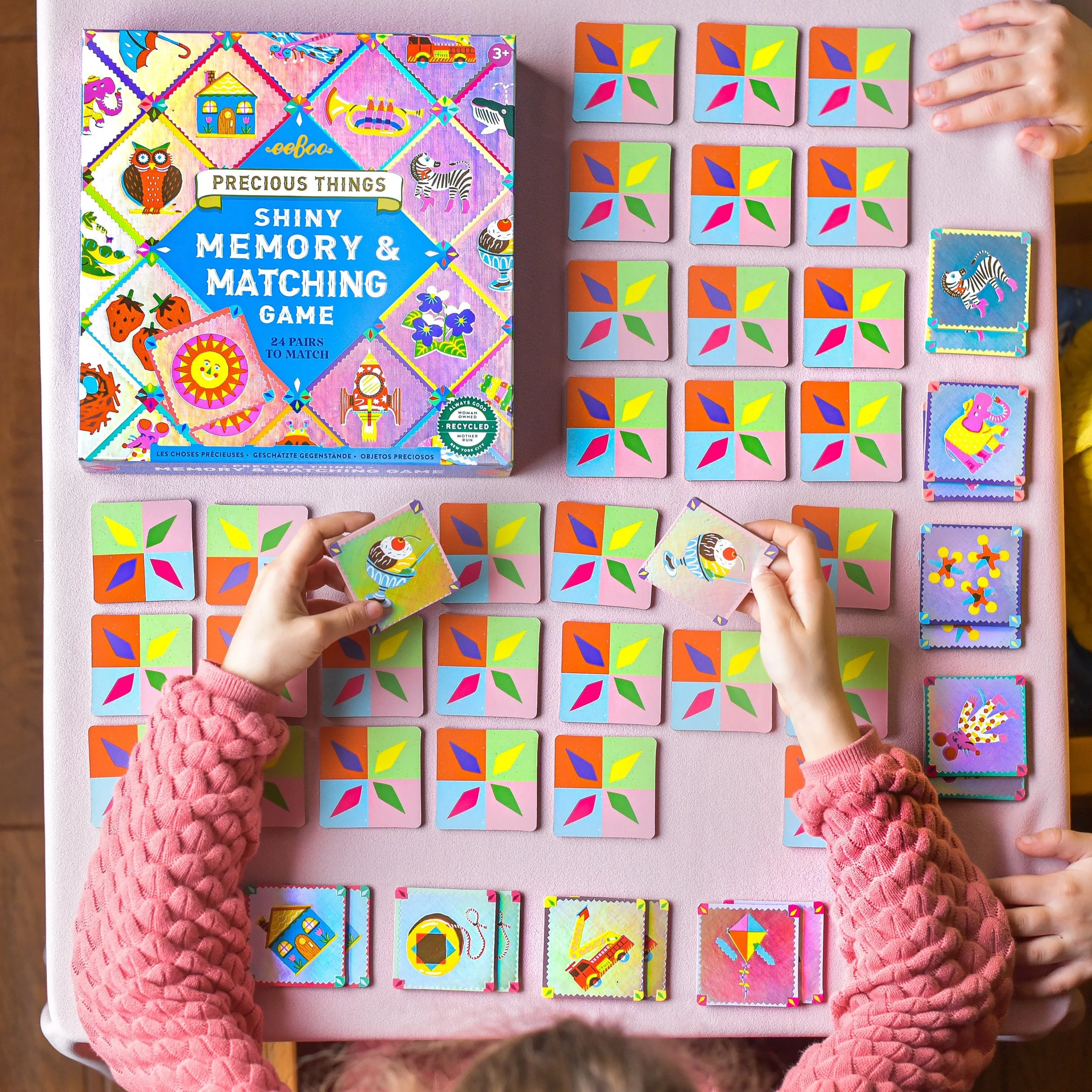 eeBoo Precious Things Memory Matching Game