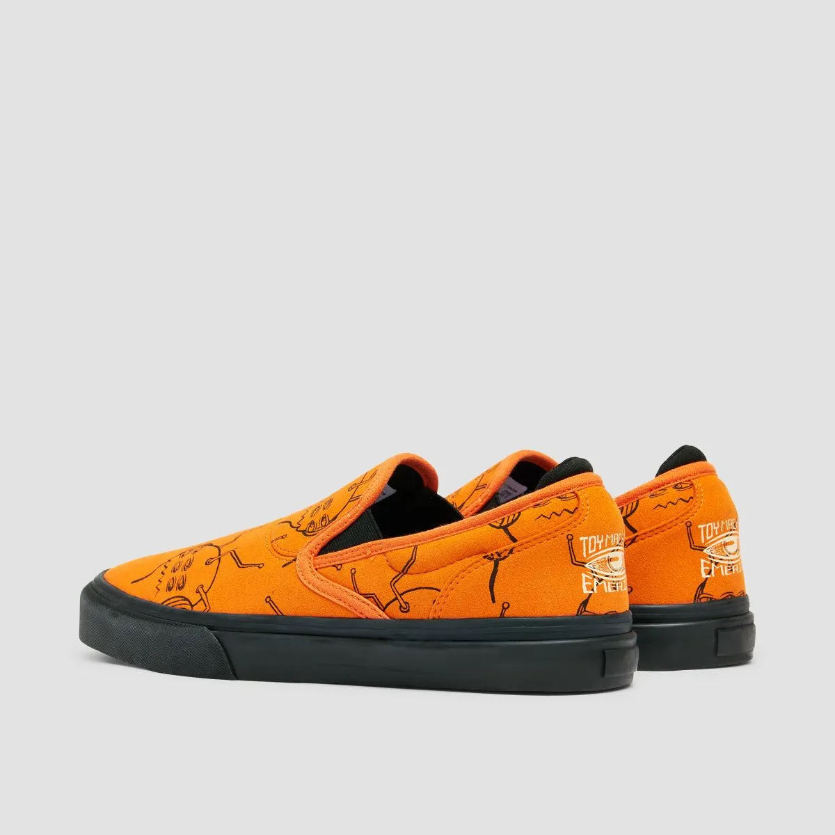 Emerica Wino G6 Slip-On X Toy Machine Shoes - Burnt Orange