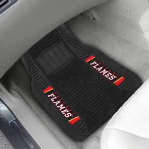 Fanmats Calgary Flames 2 Piece Deluxe Car Mat Set