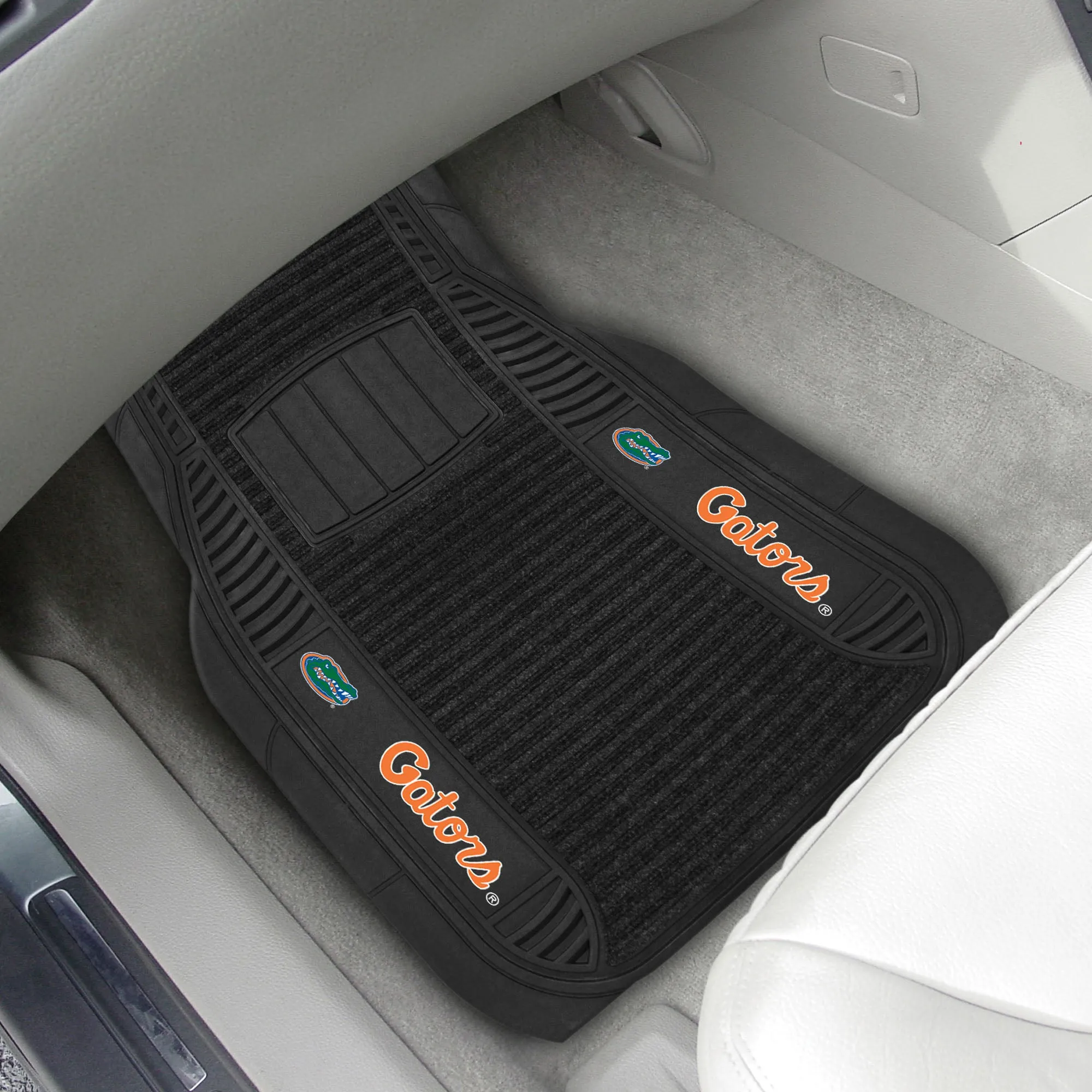 Fanmats Florida Gators 2 Piece Deluxe Car Mat Set