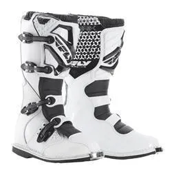 Fly Racing Maverik Men's White Motocross Boots