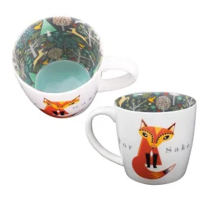 For Fox Sake Novelty Mug