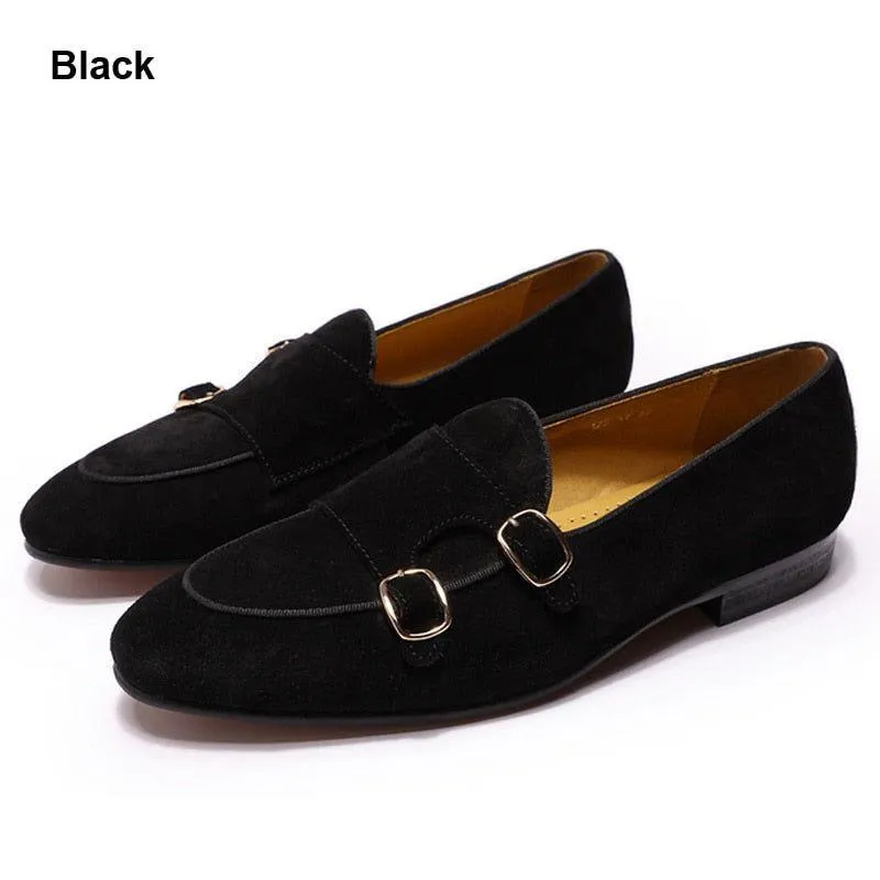 Formal Business Shoes Men's Casual Shoes MCSSOC45 Suede Loafers