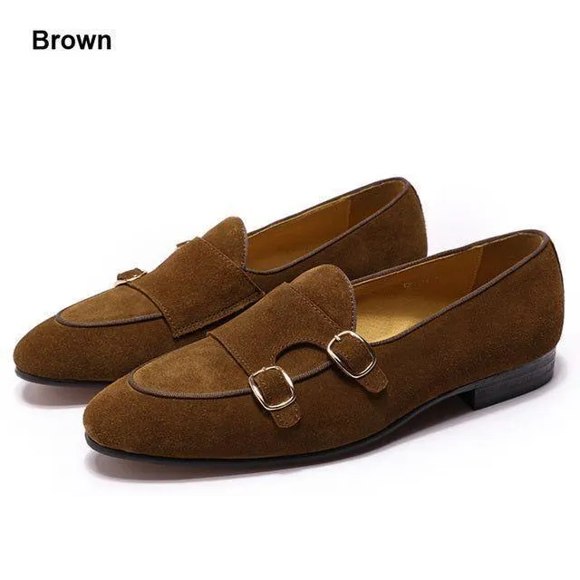 Formal Business Shoes Men's Casual Shoes MCSSOC45 Suede Loafers