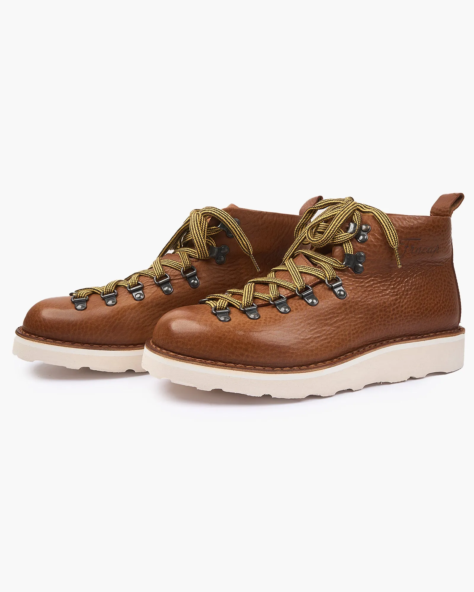 Fracap M120 Magnifico Leather Boots - Cotto / White Cristy Sole