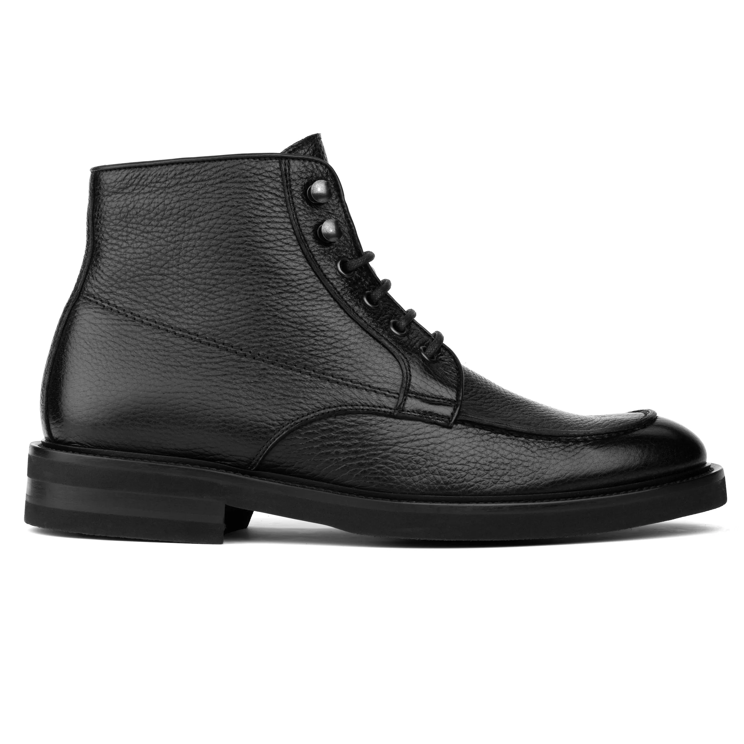 Freddie Black Deerskin Boot